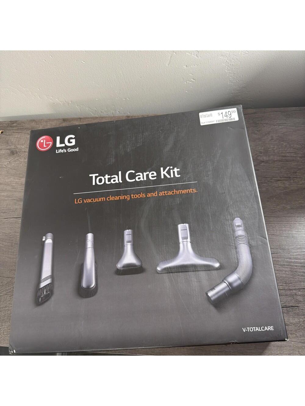 LG Vacuum Total Care Kit With Cleaning Tools & Attachments TESTED AND WORKING